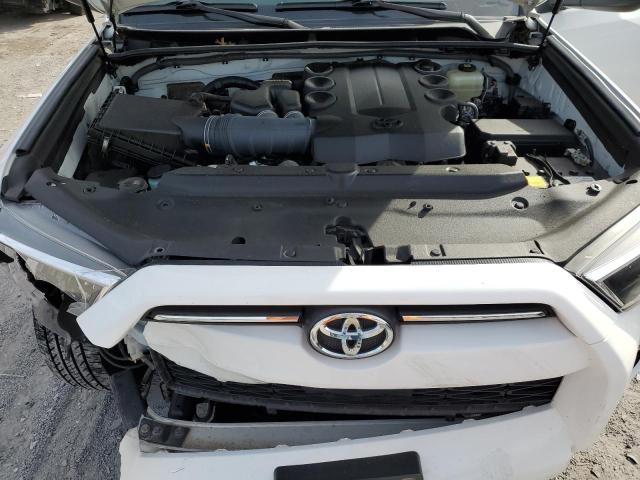 JTEMU5JR9M5906796 - 2021 TOYOTA 4RUNNER SR5/SR5 PREMIUM თეთრი ფოტო 12