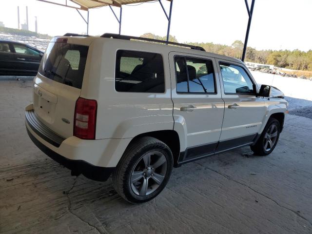 1C4NJPFA8ED887925 - 2014 JEEP PATRIOT LATITUDE WHITE photo 3