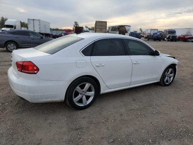 1VWBP7A31DC086376 - 2013 VOLKSWAGEN PASSAT SE WHITE photo 3