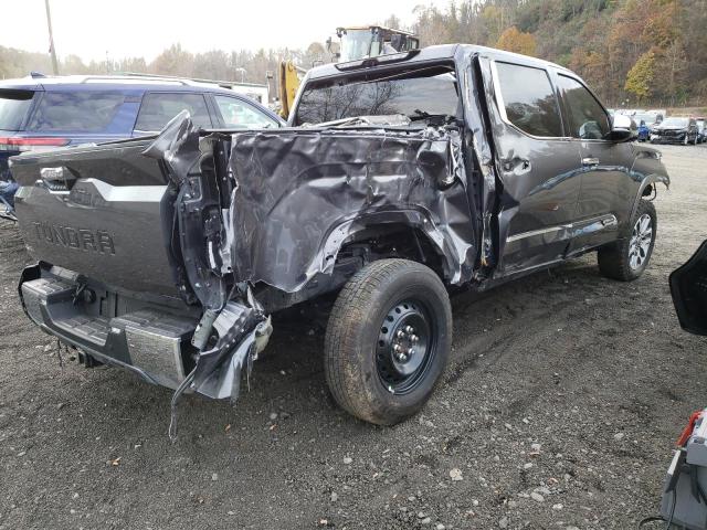 5TFMA5DB9PX076762 - 2023 TOYOTA TUNDRA CREWMAX PLATINUM Grau Foto 3