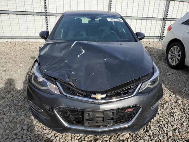 3G1BE6SM9HS529120 - 2017 CHEVROLET CRUZE LT GRAY photo 5