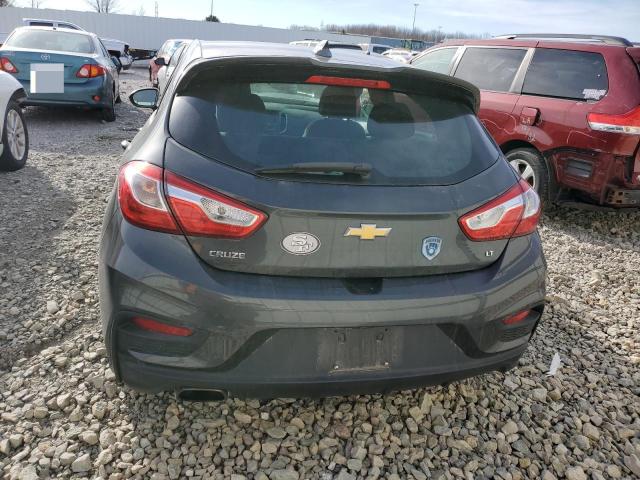 3G1BE6SM9HS529120 - 2017 CHEVROLET CRUZE LT GRAY photo 6