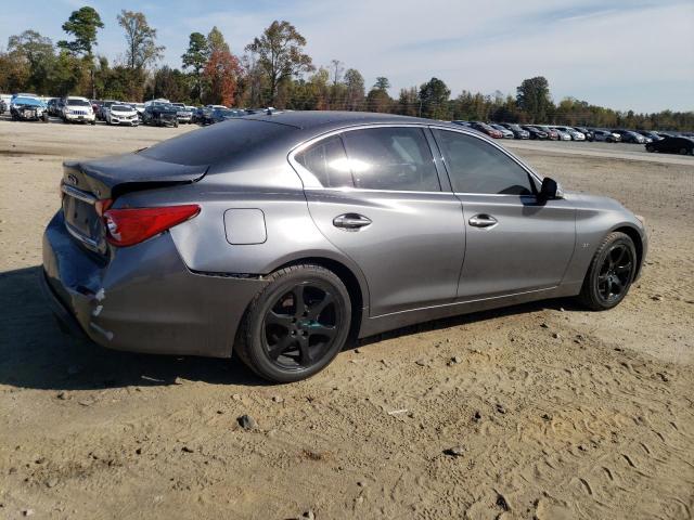 JN1BV7AR8EM693452 - 2014 INFINITI Q50 BASE GRAY photo 3