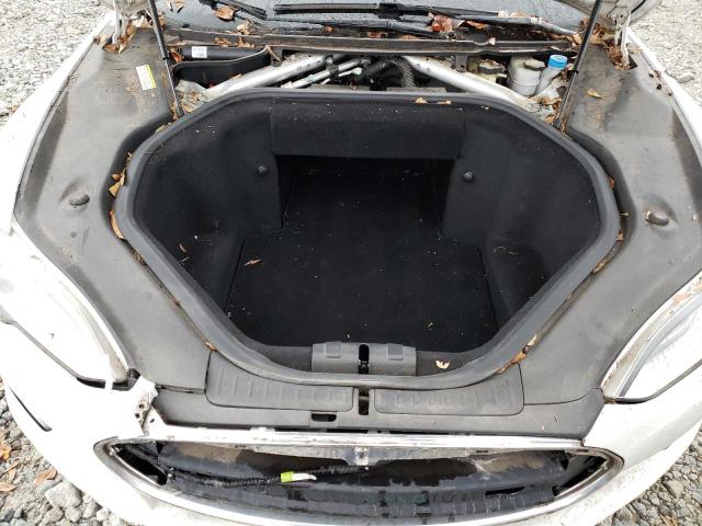 5YJSA1S15EFP47023 - 2014 TESLA MODEL S Սպիտակ լուսանկար 11