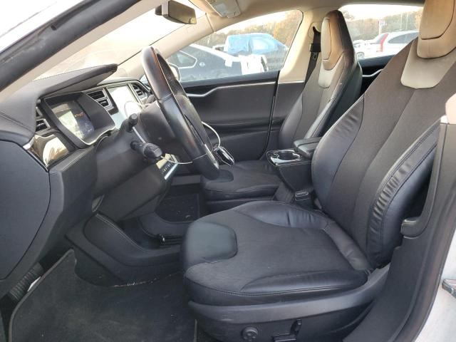5YJSA1S15EFP47023 - 2014 TESLA MODEL S Սպիտակ լուսանկար 7