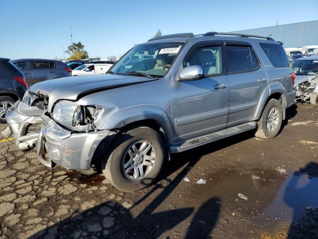 5TDBT48A77S281354 - 2007 TOYOTA SEQUOIA LIMITED SILVER photo 1