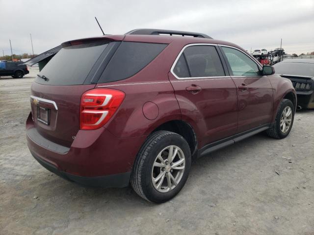 2GNALCEK8H1597235 - 2017 CHEVROLET EQUINOX LT BURGUNDY photo 3