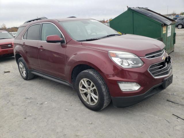 2GNALCEK8H1597235 - 2017 CHEVROLET EQUINOX LT BURGUNDY photo 4