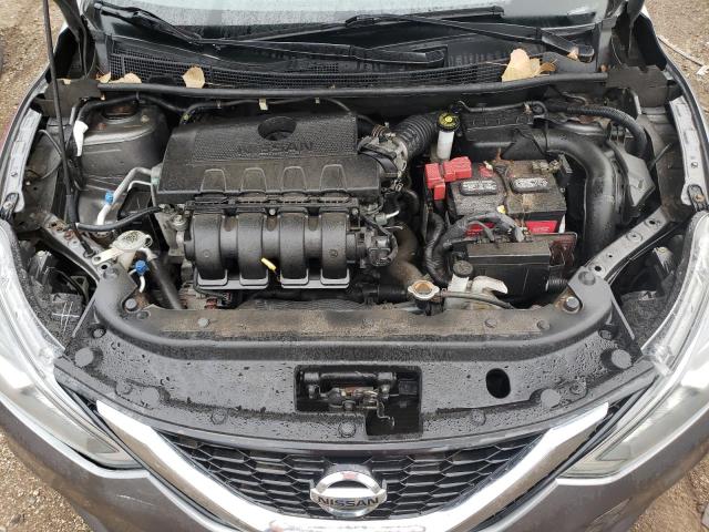 3N1AB7AP3GY312268 - 2016 NISSAN SENTRA S GRAY photo 11