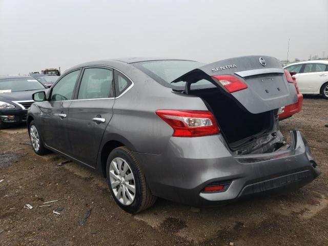 3N1AB7AP3GY312268 - 2016 NISSAN SENTRA S GRAY photo 2