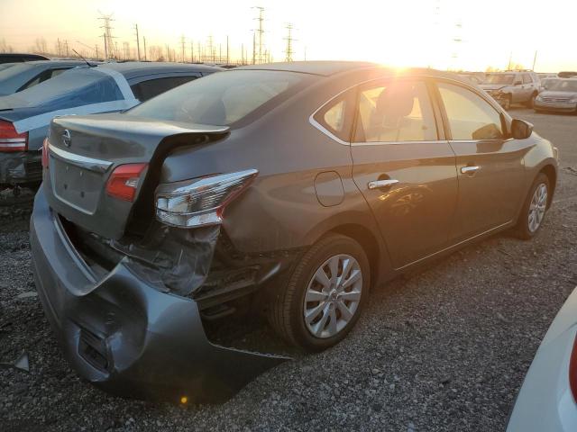 3N1AB7AP3GY312268 - 2016 NISSAN SENTRA S GRAY photo 3