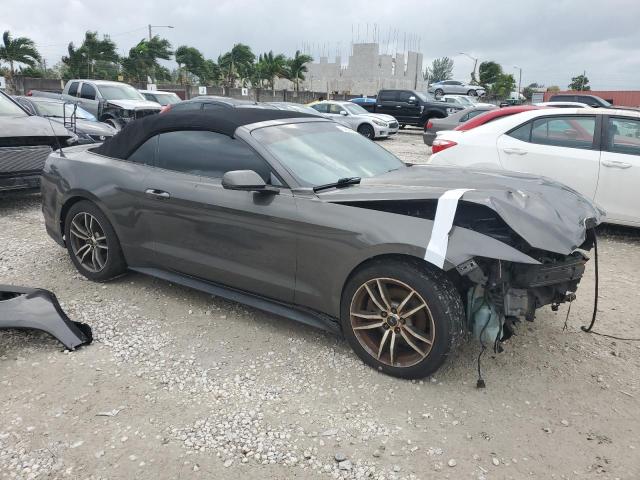 1FATP8UH7H5204080 - 2017 FORD MUSTANG GRAY photo 4