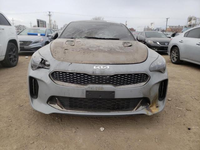 KNAE55LC0N6105164 - 2022 KIA STINGER GT2 GRAY photo 5