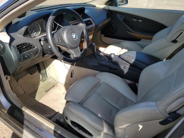 WBAEH13517CR52488 - 2007 BMW 650 I SILVER photo 7