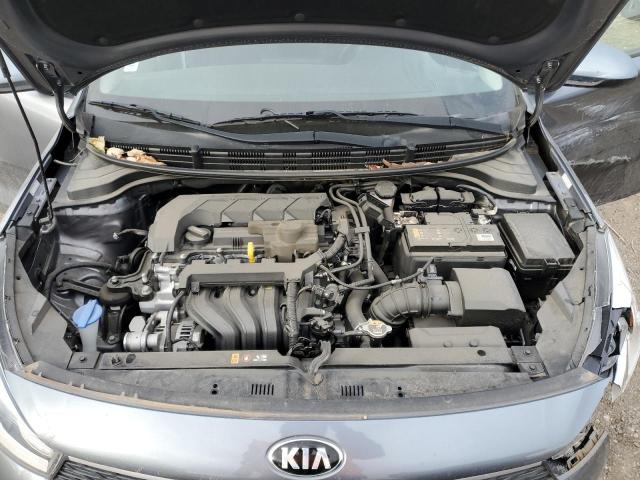 3KPA24AD6LE334343 - 2020 KIA RIO LX GRAY photo 11