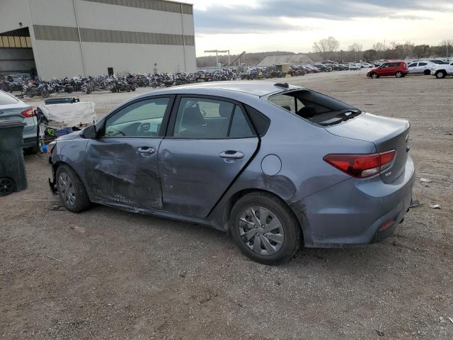 3KPA24AD6LE334343 - 2020 KIA RIO LX GRAY photo 2