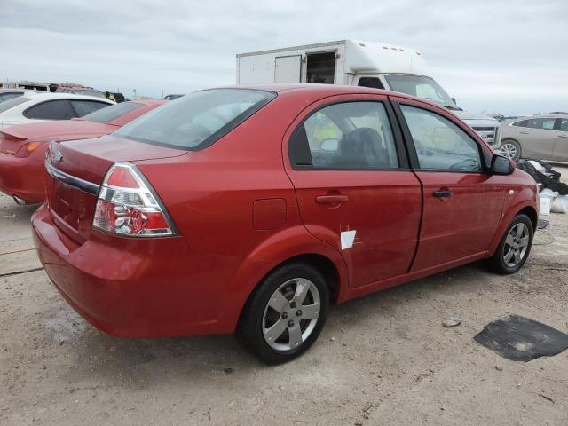 KL1TD56637B138891 - 2007 CHEVROLET AVEO BASE Tünd qırmızı foto 3