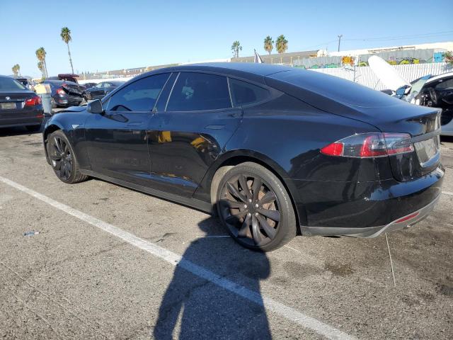 5YJSA1CN1DFP27206 - 2013 TESLA MODEL S შავი ფოტო 2