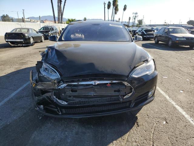 5YJSA1CN1DFP27206 - 2013 TESLA MODEL S შავი ფოტო 5