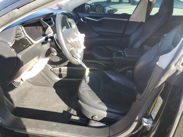 5YJSA1CN1DFP27206 - 2013 TESLA MODEL S შავი ფოტო 7
