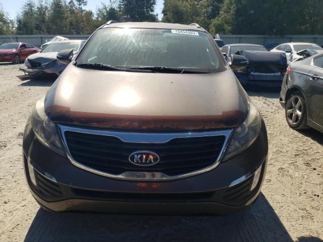 KNDPC3A20C7218832 - 2012 KIA SPORTAGE EX GRAY photo 5