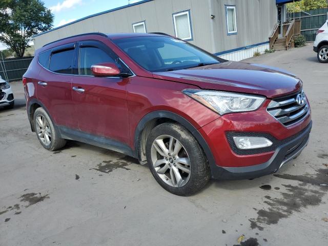 5XYZUDLA1DG099547 - 2013 HYUNDAI SANTA FE S RED photo 4