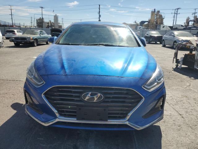 5NPE24AF5KH775751 - 2019 HYUNDAI SONATA SE BLUE photo 5