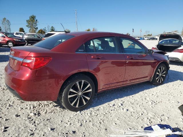 1C3BC8FG7BN601497 - 2011 CHRYSLER 200 S RED photo 3