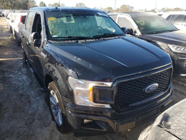 1FTEW1C50JKD13704 - 2018 FORD F150 SUPERCREW BLACK photo 5