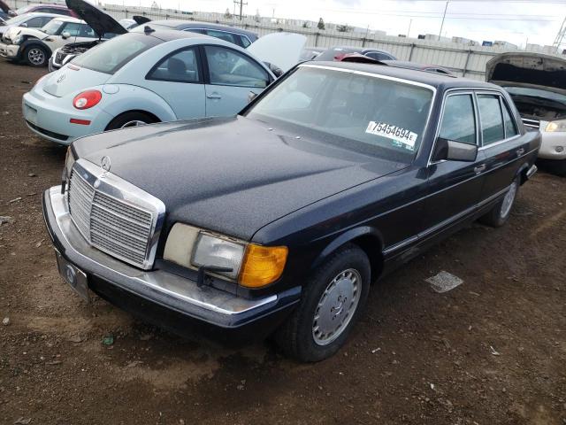 WDBCA35E2KA496382 - 1989 MERCEDES-BENZ 420-CLASS SEL BLACK photo 1