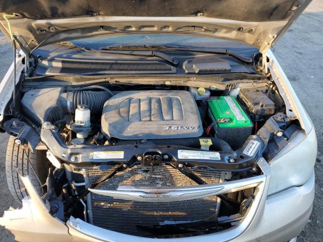 2C4RC1CG1CR252301 - 2012 CHRYSLER TOWN & COU TOURING L TAN photo 12