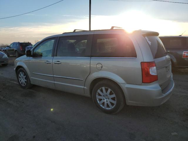 2C4RC1CG1CR252301 - 2012 CHRYSLER TOWN & COU TOURING L TAN photo 2