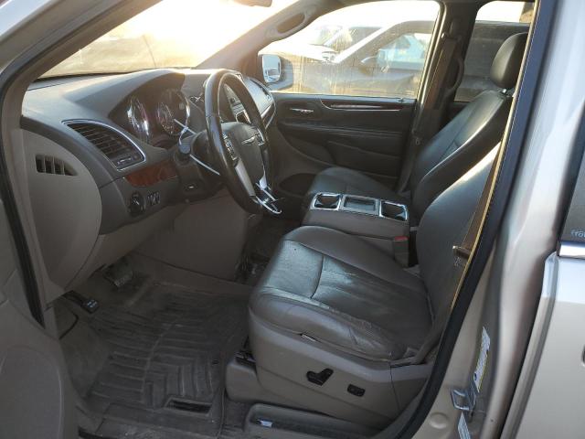 2C4RC1CG1CR252301 - 2012 CHRYSLER TOWN & COU TOURING L TAN photo 7