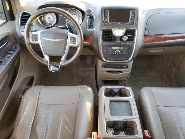 2C4RC1CG1CR252301 - 2012 CHRYSLER TOWN & COU TOURING L TAN photo 8