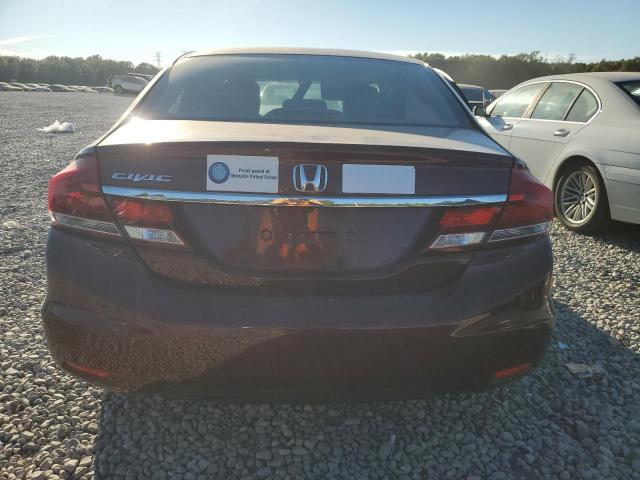 19XFB2F98FE082372 - 2015 HONDA CIVIC EXL მუქწითელი ფოტო 6
