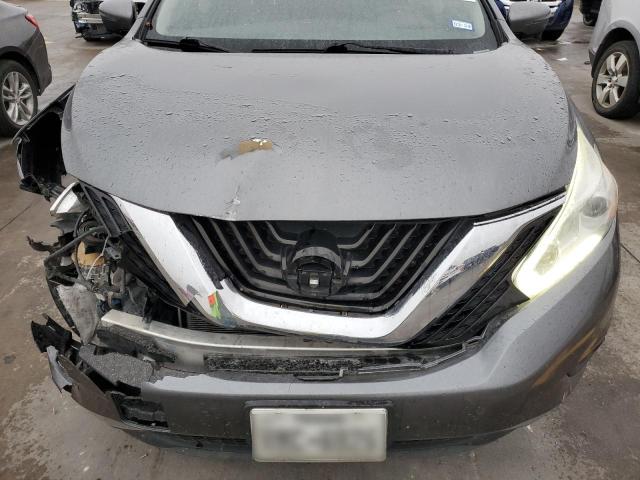 5N1AZ2MG4GN154068 - 2016 NISSAN MURANO S GRAY photo 11