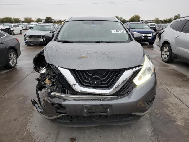 5N1AZ2MG4GN154068 - 2016 NISSAN MURANO S GRAY photo 5