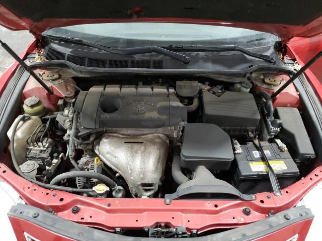 4T1BF3EK1BU639904 - 2011 TOYOTA CAMRY BASE RED photo 11