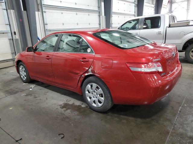 4T1BF3EK1BU639904 - 2011 TOYOTA CAMRY BASE RED photo 2