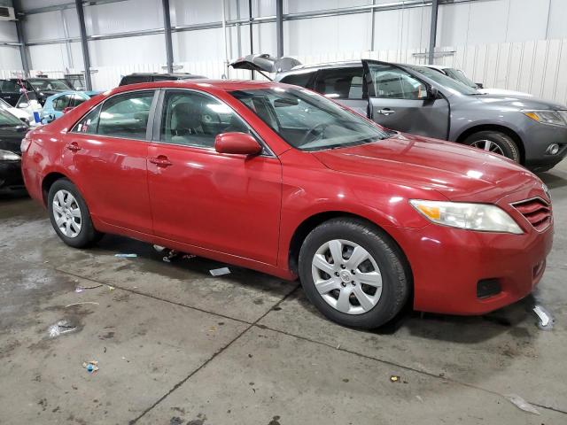 4T1BF3EK1BU639904 - 2011 TOYOTA CAMRY BASE RED photo 4