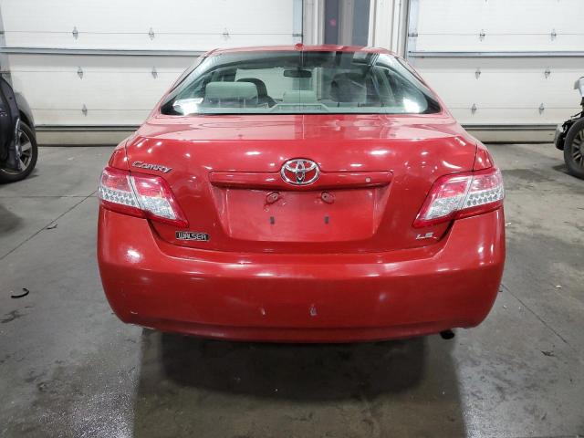 4T1BF3EK1BU639904 - 2011 TOYOTA CAMRY BASE RED photo 6