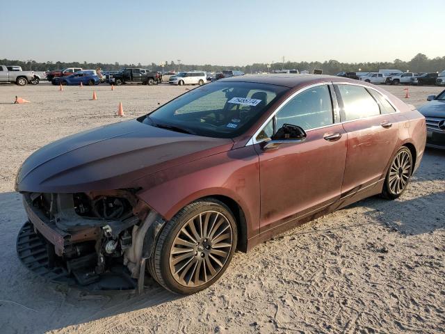 3LN6L2G92GR620579 - 2016 LINCOLN MKZ RED photo 1