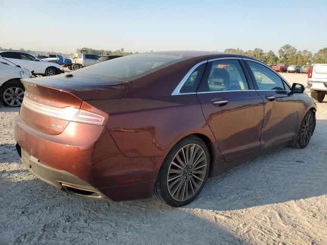 3LN6L2G92GR620579 - 2016 LINCOLN MKZ RED photo 3
