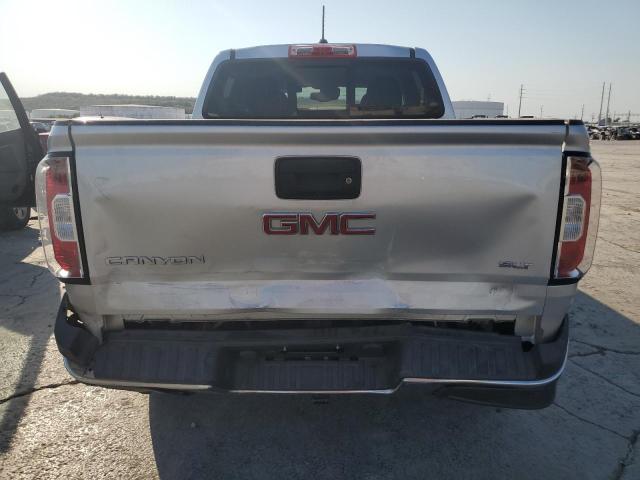 1GTG6DE37G1187913 - 2016 GMC CANYON SLT SILVER photo 6