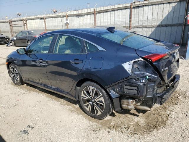 JHMFC1F79JX017916 - 2018 HONDA CIVIC EXL 蓝色 照片 2