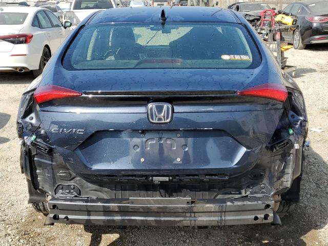 JHMFC1F79JX017916 - 2018 HONDA CIVIC EXL 蓝色 照片 6