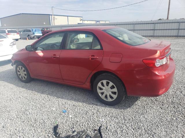 JTDBU4EE7B9134897 - 2011 TOYOTA COROLLA BASE RED photo 2