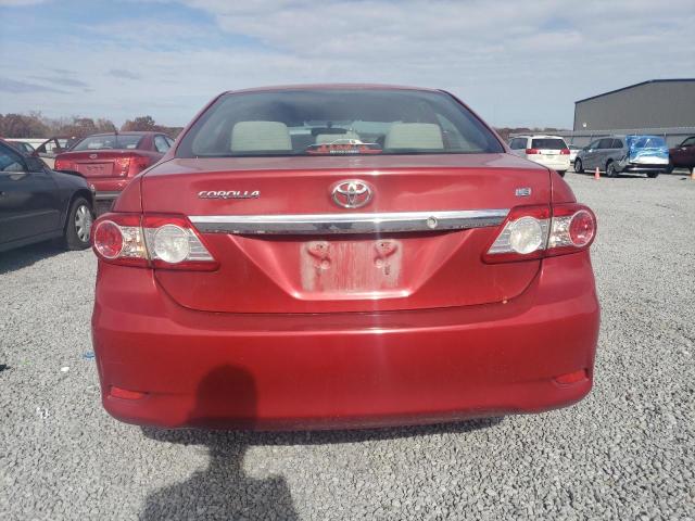 JTDBU4EE7B9134897 - 2011 TOYOTA COROLLA BASE RED photo 6