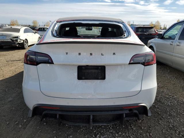 5YJYGDEF0MF157733 - 2021 TESLA MODEL Y WHITE photo 6