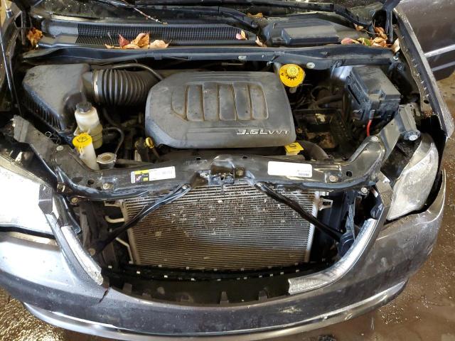 2C4RC1CG7FR620887 - 2015 CHRYSLER TOWN & COU TOURING L GRAY photo 12